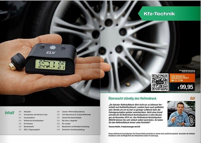 ELV-Katalog 2015: Neuigkeiten, Projekte, Produkte - eine kleine Katalogauswahl (Bild: ELV)
