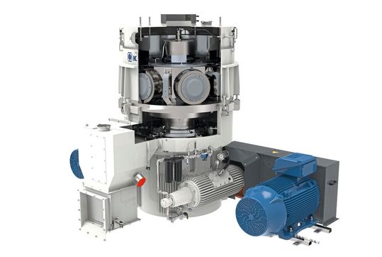 Die Flachmatrizenpresse 60–1500 eignet sich zur Verdichtung verschiedenster Recycling  und Biomasseströme.(Bild:  Amandus Kahl)