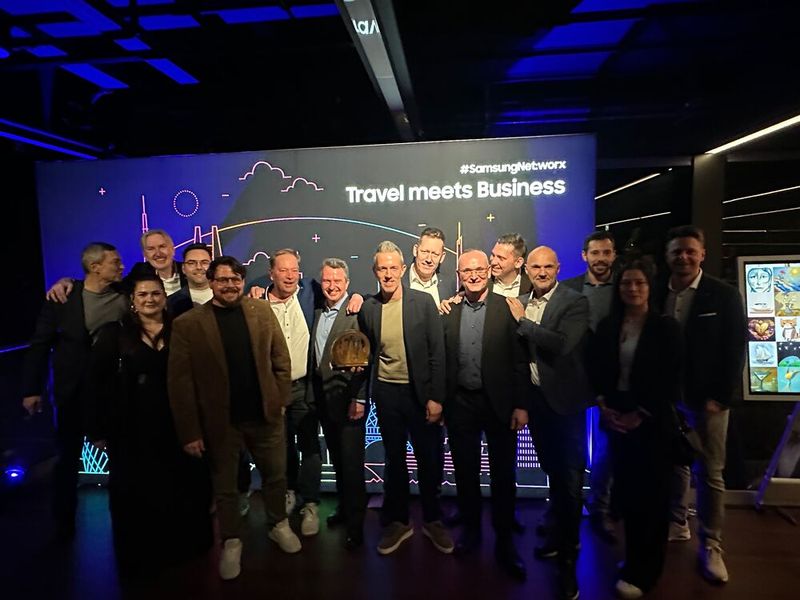 Steffen Ebner feiert seinen Geburtstag zu Hause und sein Komsa Team feiert auf dem Schiff. (Bild: Vogel IT-Medien)