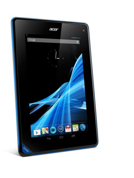 Auch das Iconia B1 von Acer ist ein Einsteiger-Tablet für Preisbewusste. (Bild: Acer)