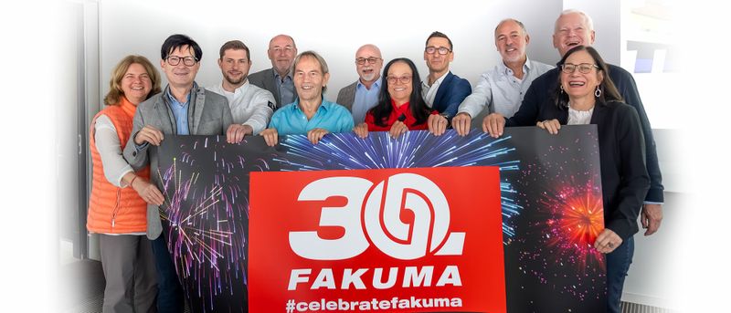Auch der Messebeirat feiert das Jubiläum der Fakuma.(Bild:  Schall Messen)