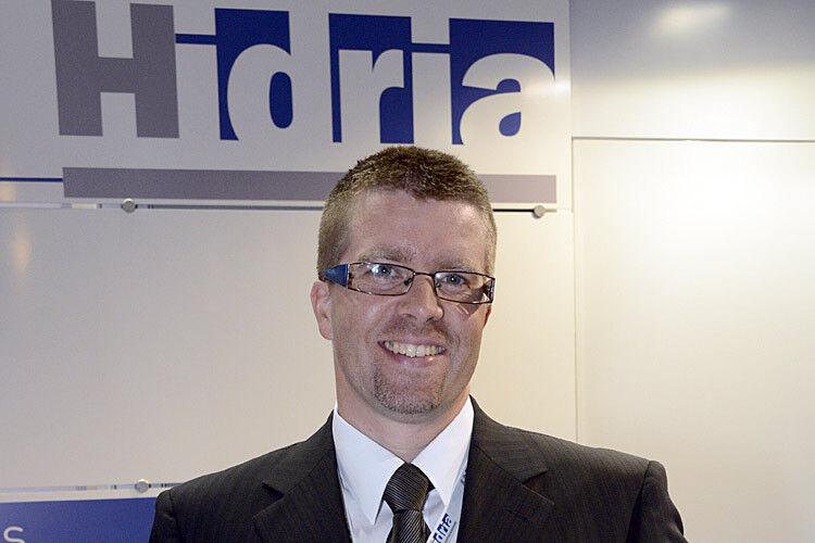 Jernej Kusterle (Key Account Manager Aftermarket) von Hidria (Schramböhmer)