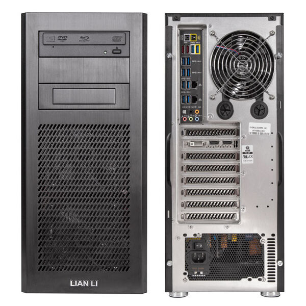 Die Workstations sind in verschiedenen Ausführungen erhältlich. Auch spezielle Konfigurationswünsche sind möglich. (Bild: Caseking)