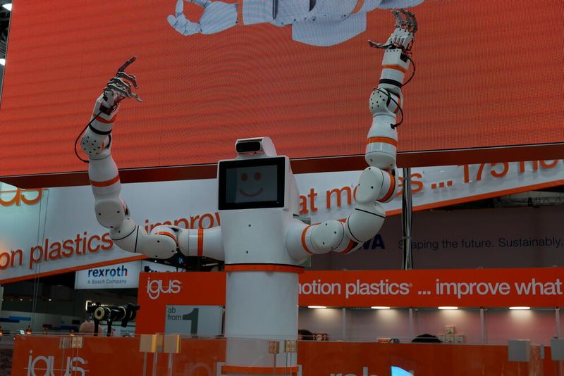 Ist das der erste Schritt von Igus in die Service-Robotik? Noch will das Unternehmen nicht viel über den Prototypen 