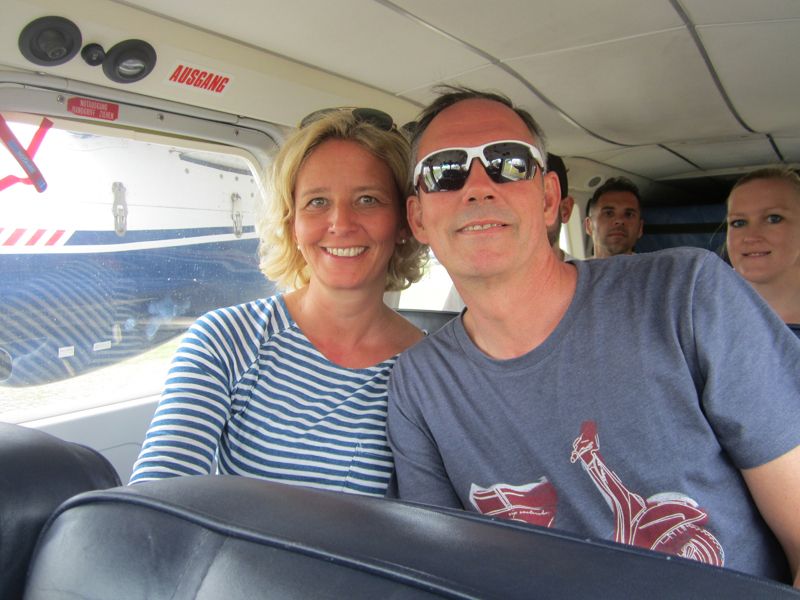 Stephanie und Olav Steen (IT-BUSINESS) haben sich den Platz in der ersten Reihe ergattert (IT-BUSINESS)