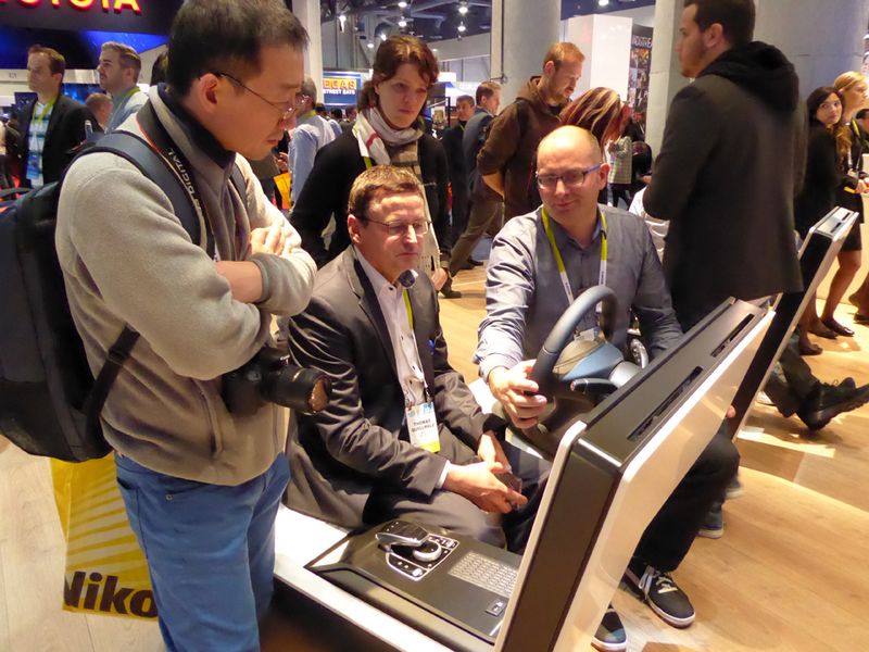 Probefahren mal anders. (Bild: IT-BUSINESS)