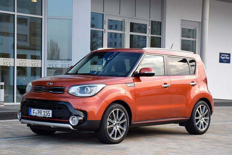 Die mandelförmigen Scheinwerfer hat der Soul seit der ersten größeren Modellüberarbeitung 2014. (Jan Rosenow)