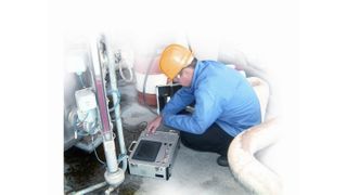 Der Igraph-X im Einsatz bei der Emissionsmessung an einer Kraftstoff-Rückgewinnungsanlage  (Bild: Inrag)