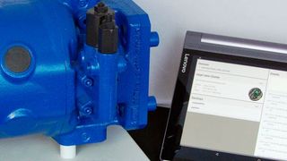 Als Anwendungsbeispiel haben die Forscher des Fraunhofer IDMT eine Axialkolbenpumpe gewählt.  (Bild: Fraunhofer IDMT)