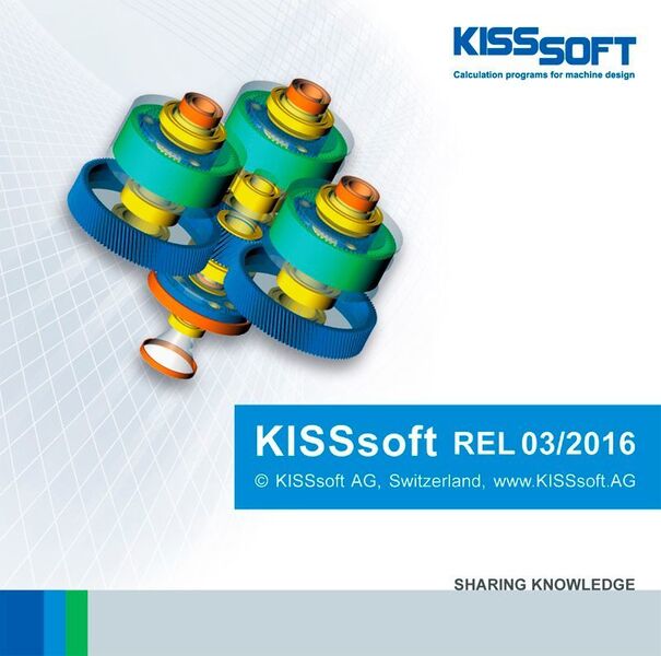 Der Release 03/2016 von KISSsoft ist sofort verfügbar. (Bild: Kisssoft)