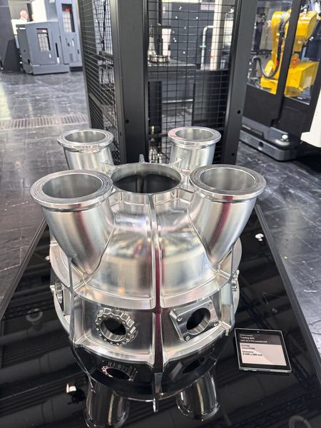 Impressionen aus der DMG Mori Halle. (Bild: VCG/Sonnenberg)