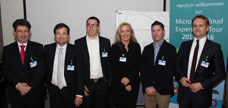 Ein Top-Team: Wilfried Reiners, Robert Schweinar, Corbinian Kothe, Carola Pantenburg, Torsten Dieterich und Martin Marx (Vogel IT-Medien)