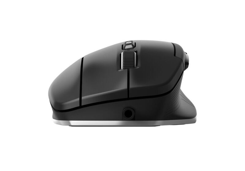 Die Neueinführungen Cad-Mouse Compact (im Bild), Cad-Mouse Compact Wireless und Cad-Mouse Pro sind auf verschiedene Benutzerbedürfnisse ausgelegt: Sie passen für unterschiedliche Handgrößen und Griffstile und bieten spezielle Anwendungsfunktionen für alle gängigen CAD- und 3D-Softwareanwendungen. (3D-Connexion)