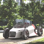 Das Audi Urban Concept gibt es auf der IAA auch ohne Dach. (Audi)