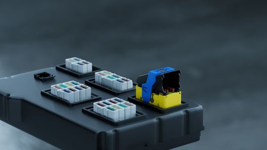 Modulares Hybridsystem (MHS) für E/E-Architekturen der nächsten Generation von TE Connectivity(Bild:  TE Connectivity)