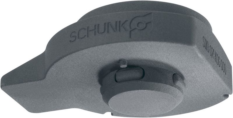 Die Schunk Schmutzabdeckung SWD verschließt die Anschlussflächen abgelegter Werkzeuge absolut dicht. (Bild: Schunk)