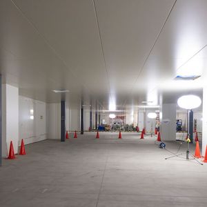 The solid-state battery pilot plant by Nissan is still under construction.(Image: Nissan)