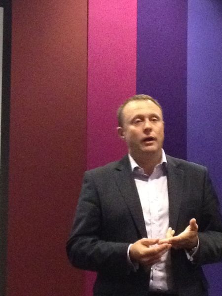 Chris Johnson, Vice President, HP Storage EMEA (Rainer Graefen)