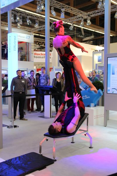 Impressionen von der Achema 2015 in Frankfurt am Main. (Bild: PROCESS)