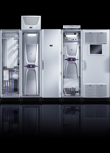 Die Kühlgeräte Blue e+  sind weiterer Baustein im Programm „Rittal – Das System.“ (Bild: Rittal)