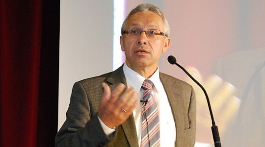 Horst Friedrich, FDP, hielt das traditionelle politische Referat. (Archiv: Vogel Business Media)