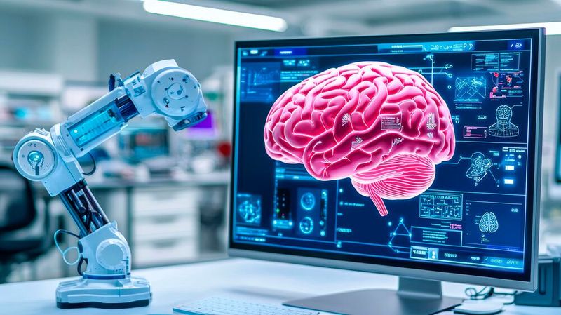 A robot that can accurately implant electrodes in the micrometer range into tissue is very likely the only realistic way forward for the medical technology "Brain-Computer Interface".(Image: © typepng - stock.adobe.com)