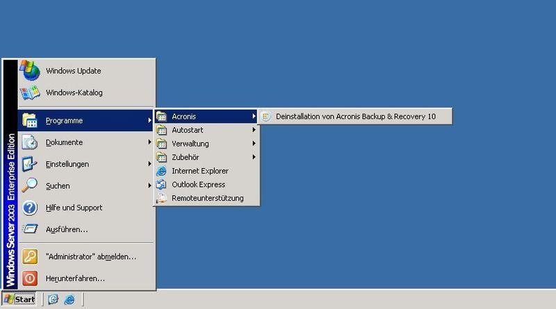 Unauffällig: Ein erfolgreich ausgebrachter Agent ist nur am De-Installationseintrag erkennbar. (Archiv: Vogel Business Media)