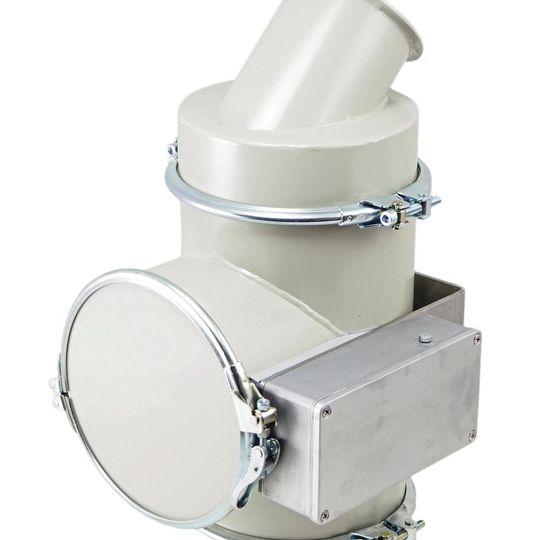 Das Wiegesystem DC3 ist eine Weiterentwicklung der bekannten Prallrohrwaage.(Bild:  Friedrich Electronic)