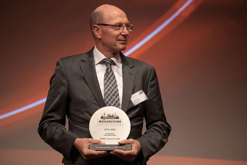 Den Meilenstein in der Kategorie Vakuumtechnik erhält Pfeiffer Vacuum. (Bild: PROCESS)