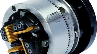 Der Gewindeschneidkopf von Wagner erleichtert die Bearbeitung von Außengewinden an Vorschubeinheiten und Rundtaktmaschinen mit Zugstange. (Archiv: Vogel Business Media)