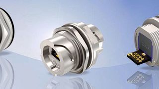 Die Steckverbinder-Serie IP67 RJ45 ist jetzt komplett mit Cat 6A Performance erhältlich. Ergänzend dazu wurde ein Flanschstecker mit USB 2.0 Dualport in der gleichen Gehäusegröße wie die IP67 RJ45 Steckverbinder umgesetzt. (Conec )