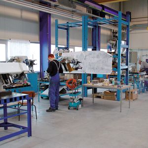 Die deutschen Werkzeugmaschinenhersteller legten 2012 um knapp 2 % zu.