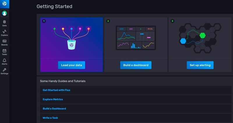 Dashboard von InfluxDB Cloud. (Joos/Influxdata)