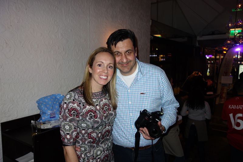 Beky Cann und Stefan Krüger, Perless-AV luden ihre Partner ins Escape ein. (Bild: IT-BUSINESS)