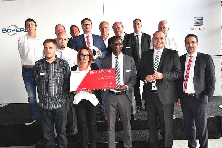 Das Team des Saarbrücker Seat-Betriebs sieht gutes Potenzial für die Marke. (Foto: Seat)
