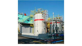Mitsui Chemicals' electrolyte solution production facilities at Nagoya Works (Mitsui Chemicals)