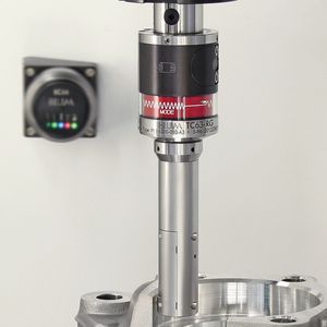 Blum TC63-RG mit Single-Messelement: Durch die geringere Messkraft optimal für hochpräziseRauheitsmessungen an geraden Flächen oder Standardgeometrien wie Lagersitzen undZylinderbohrungen geeignet.