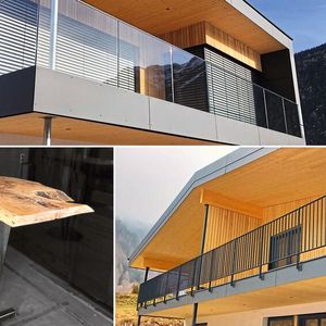 Der junge Metallbau- und Stahlbaubetrieb hat sich vor allem auf die Konstruktion von Geländern und Säulen sowie Treppen und allgemeine Blechbearbeitung spezialisiert.(Bild:  Metallbau Mühlbacher)