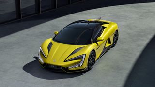 Der Yangwang U9 war die Überraschung bei der Präsentation Anfang Januar. Der Supersportler soll in zwei Sekunden aus dem Stand auf Tempo 100 beschleunigen. (Bild: BYD)