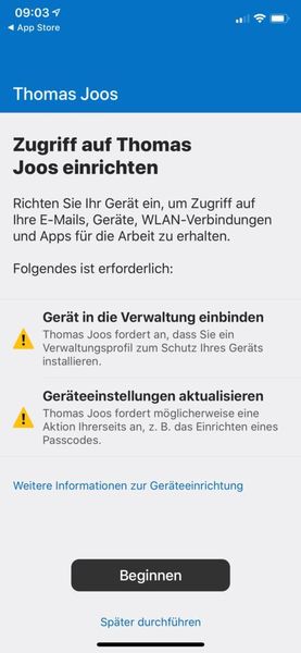 Der Assistent zur Registrierung informiert über die Vorgänge, die er durchführt. (Joos / Microsoft)