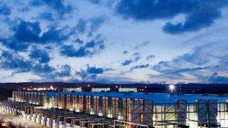 Schneidet in der Greenpeace-Rangliste recht gut ab: Google. Hier ein Rechenzentrum des Internet-Riesen in Georgia. (Google)