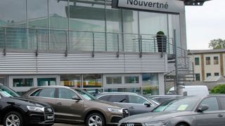 Das Autohaus Nouvertné investiert 1,2 Millionen Euro in einen neuen Innen- und Außenbereich. (Baeuchle)