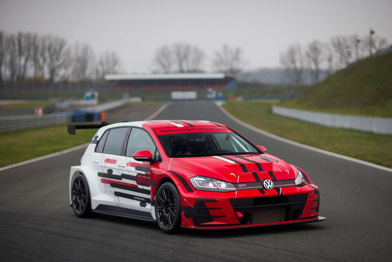 Der VW Golf GTI TCR für 2018. (Bild: VW Motorsport)