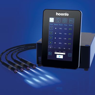 An den neuen Hoenle Bluepoint LED lassen sich bis zu 20 LED-Köpfe anschließen. (Bild: Hoenle)