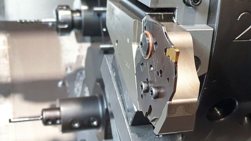 Mit der robusten Plananlage des Schneidenhalters und stabil geklemmten Schneiden überzeugt Win Cut in der Fertigung von Beer.(Bild:  Ingersoll)