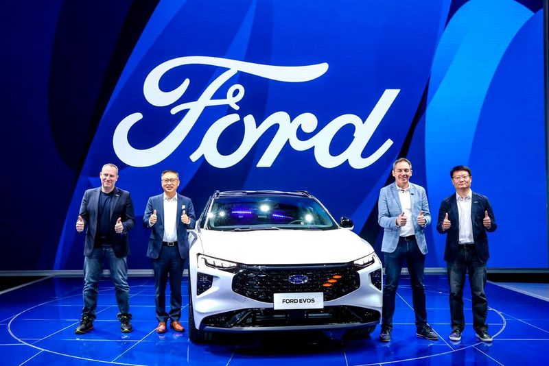 Der Ford Evos wurde speziell für den chinesischen Markt konzipiert. (Bild: Ford)