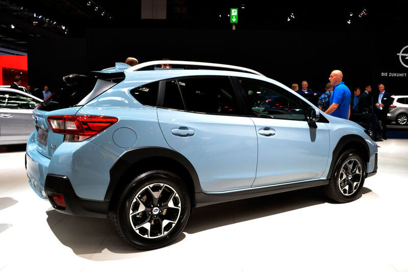 Der Subaru XV ist in Frankfurt erstmals in Deutschland zu sehen. Im November kommt er in den Handel. (Seyerlein/»kfz-betrieb«)