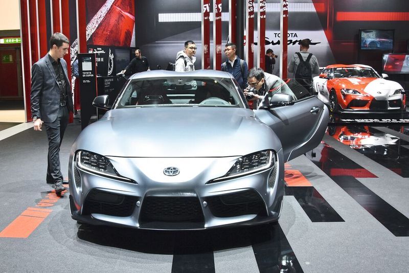 Toyota präsentiert die fünfte Generation des Sportwagens GR Supra. (Simon/»kfz-betrieb«)