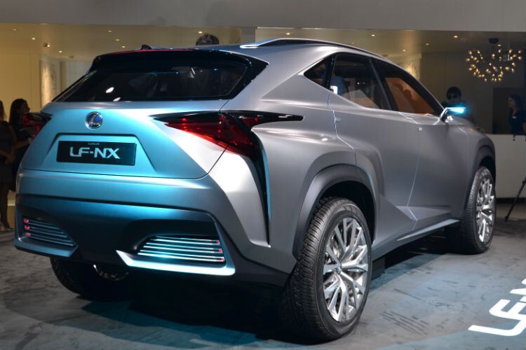 Angetrieben wird der Lexus LF-NX von einer auf die SUV-Belange neuen Variante des bekannten Lexus-Vollhybridantriebs. (Foto: Mauritz)
