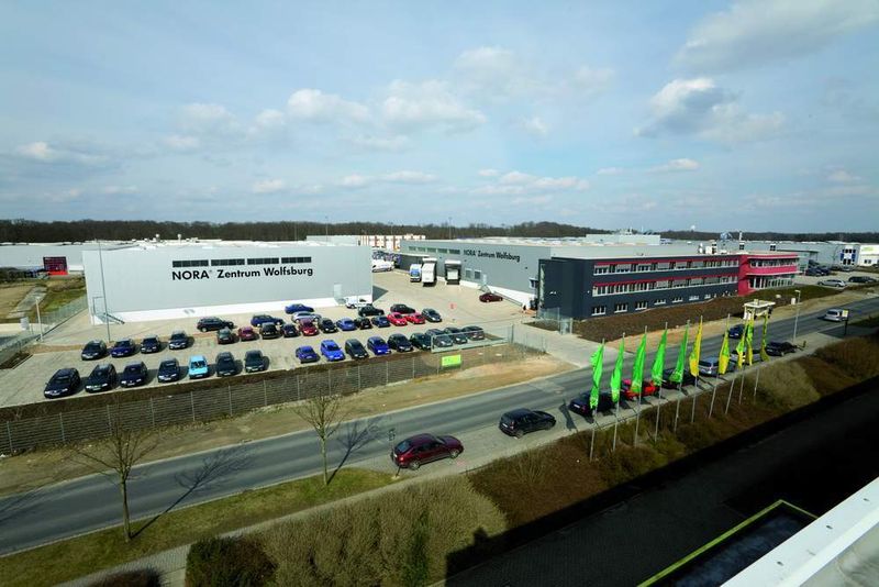 Das Nora-Zentrum: Von hier aus versorgt das Autohaus Wolfsburg seine Partner mit Ersatzteilen. Autohaus Wolfsburg (Archiv: Vogel Business Media)